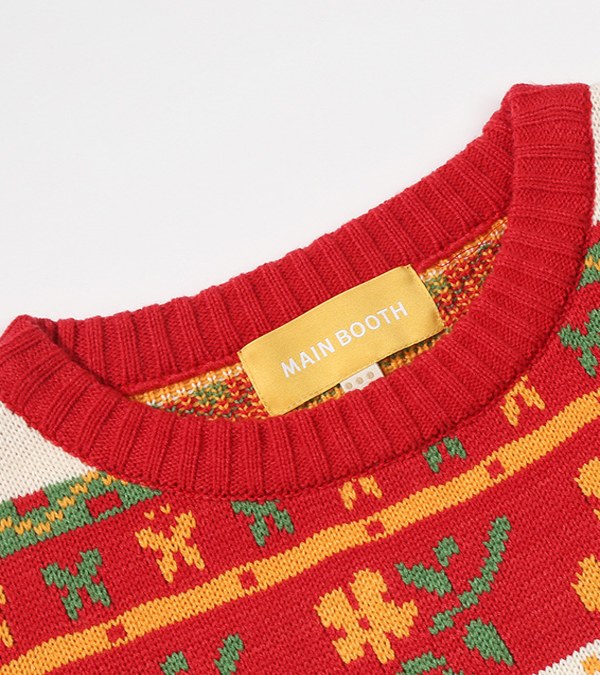 圖案針織毛衣 Blooming Fair Isle Sweater