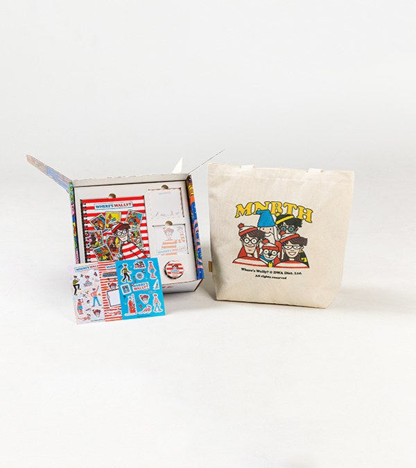 聯名托特包文具組 [MNBTH x Where is Wally?] Class Package