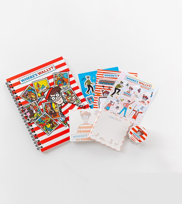 聯名托特包文具組 [MNBTH x Where is Wally?] Class Package
