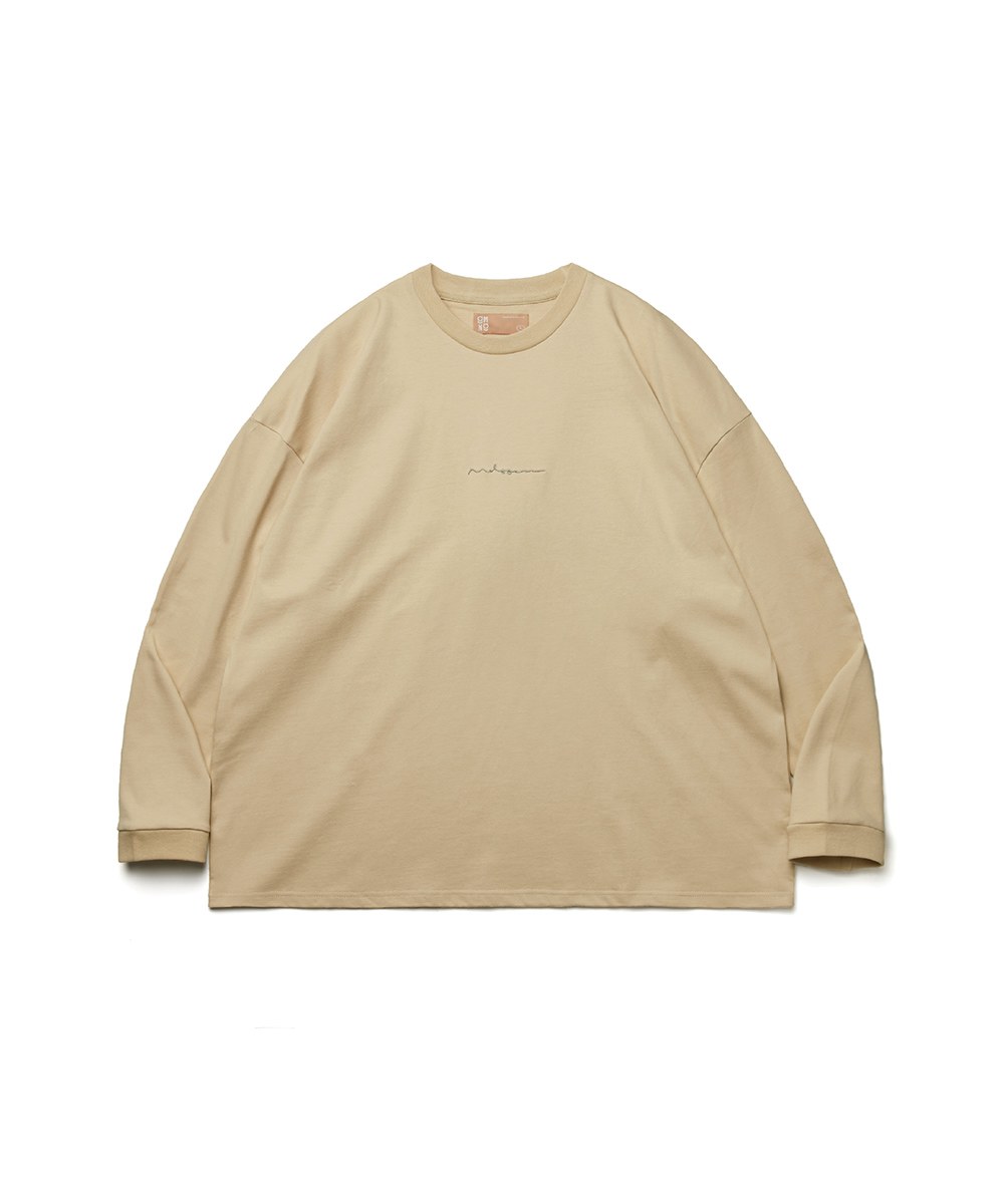 MELSIGN X mouggan 圖像印花長袖TEE