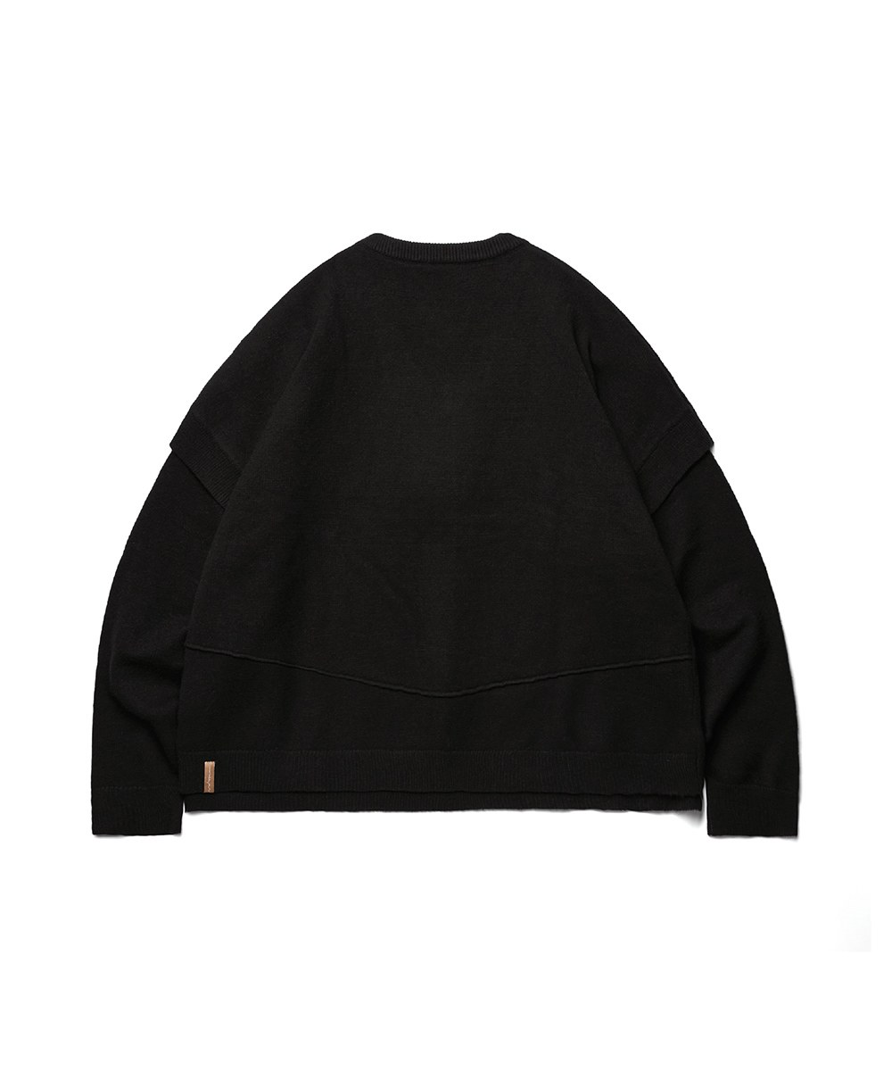 MELSIGN x Mouggan兩件式V領針織衫