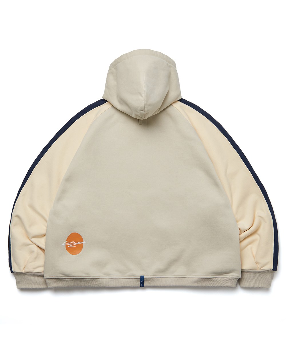 MELSIGN 拼接連帽夾克 Track Hooded Jacket