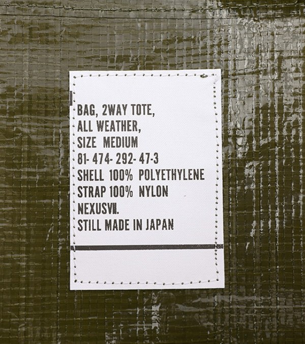 ALL WEATHER TOTE-TM 全天候托特包M