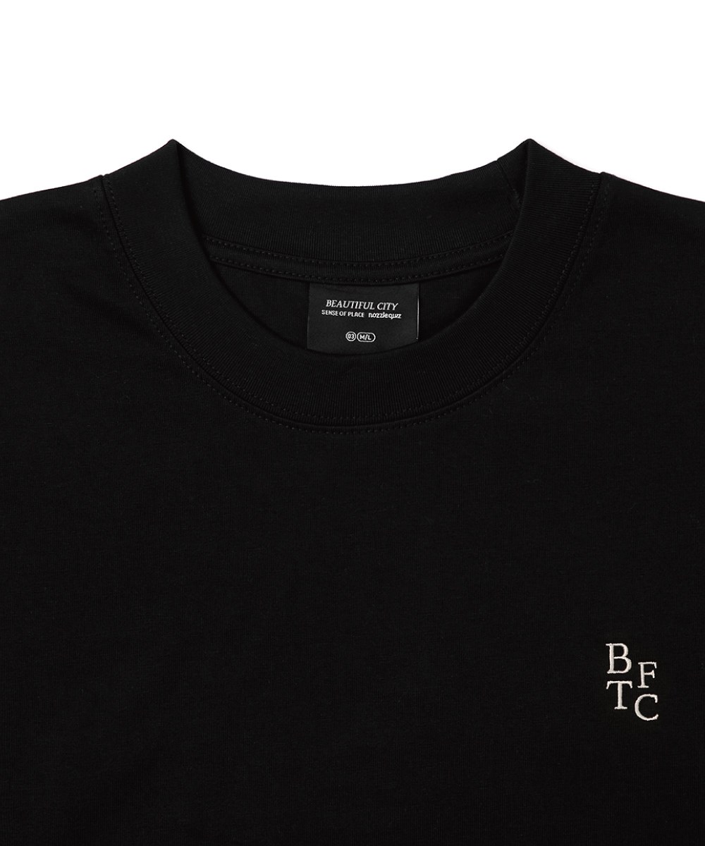 nozzle quiz X SENSE OF PLACE 聯名長Tee BTFC Print LS Tee