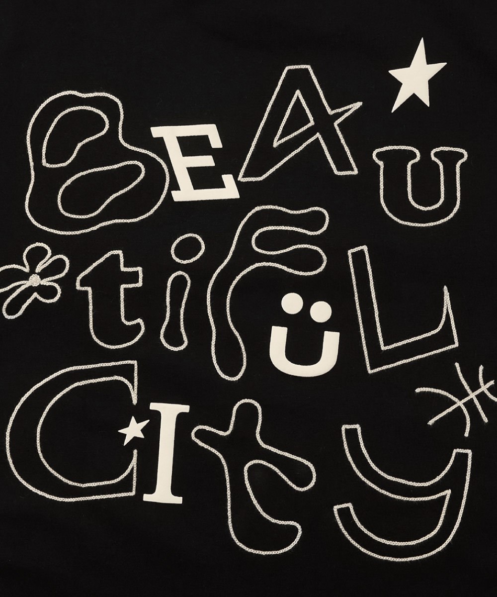 nozzle quiz X SENSE OF PLACE 聯名長Tee BTFC Print LS Tee