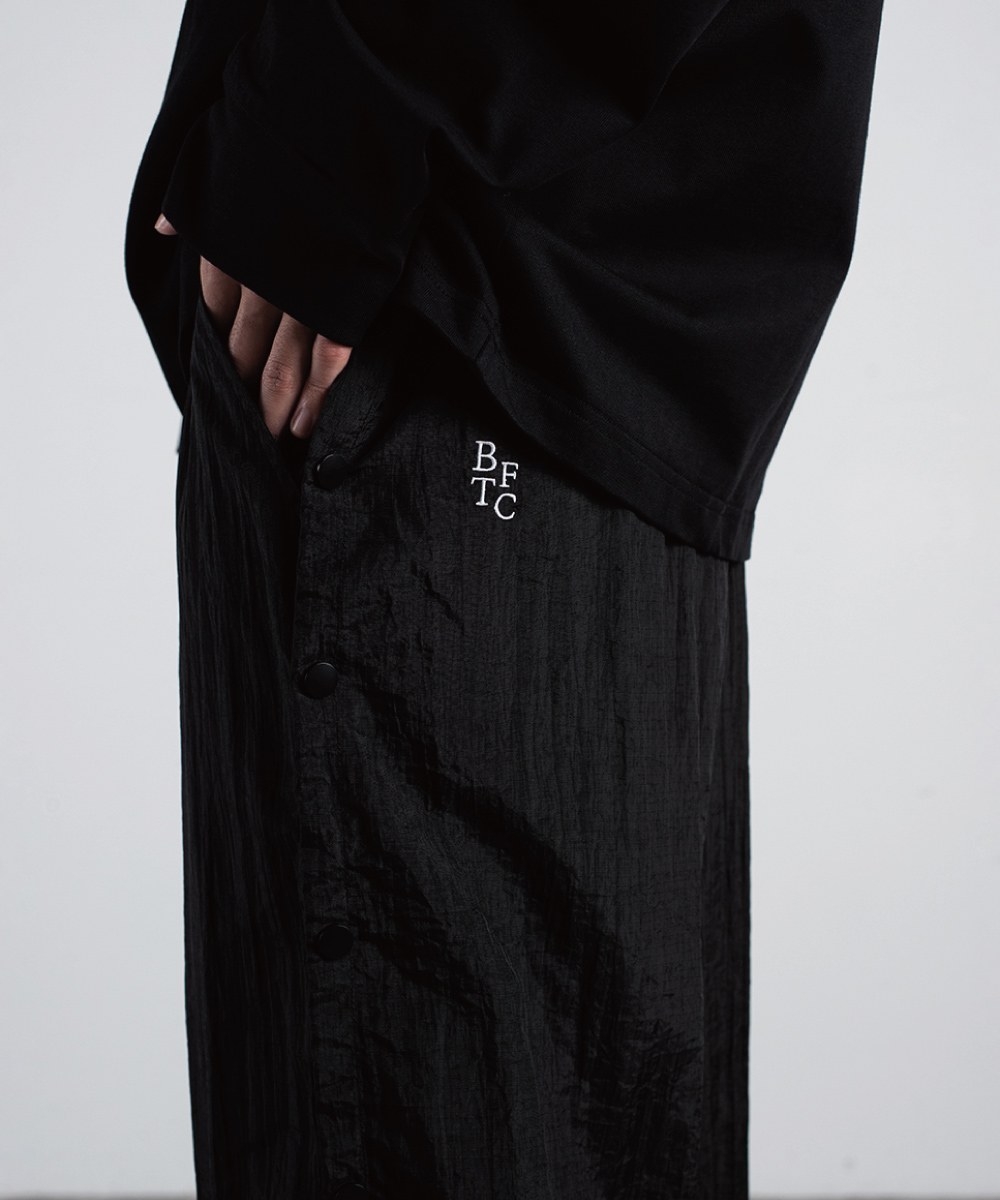 nozzle quiz X SENSE OF PLACE 聯名長褲 BTFC Tearaway Pants