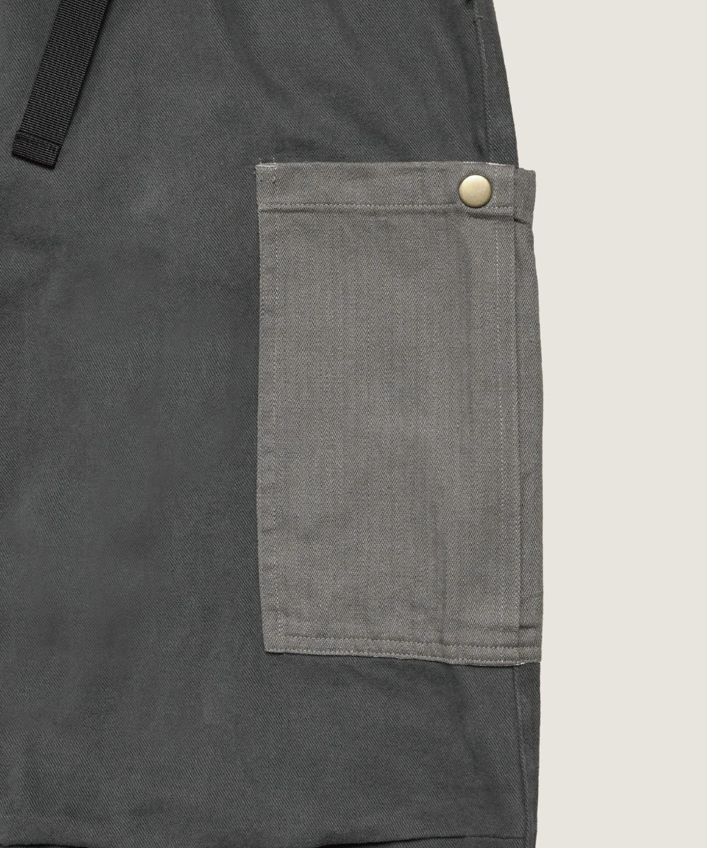 拼布抽鬚長褲 DECONSTRUCTED CARGO PANTS