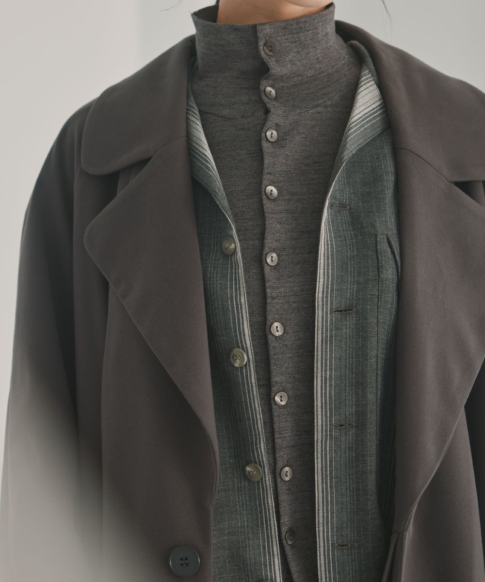 Water-repellent Moleskin Chester Coat