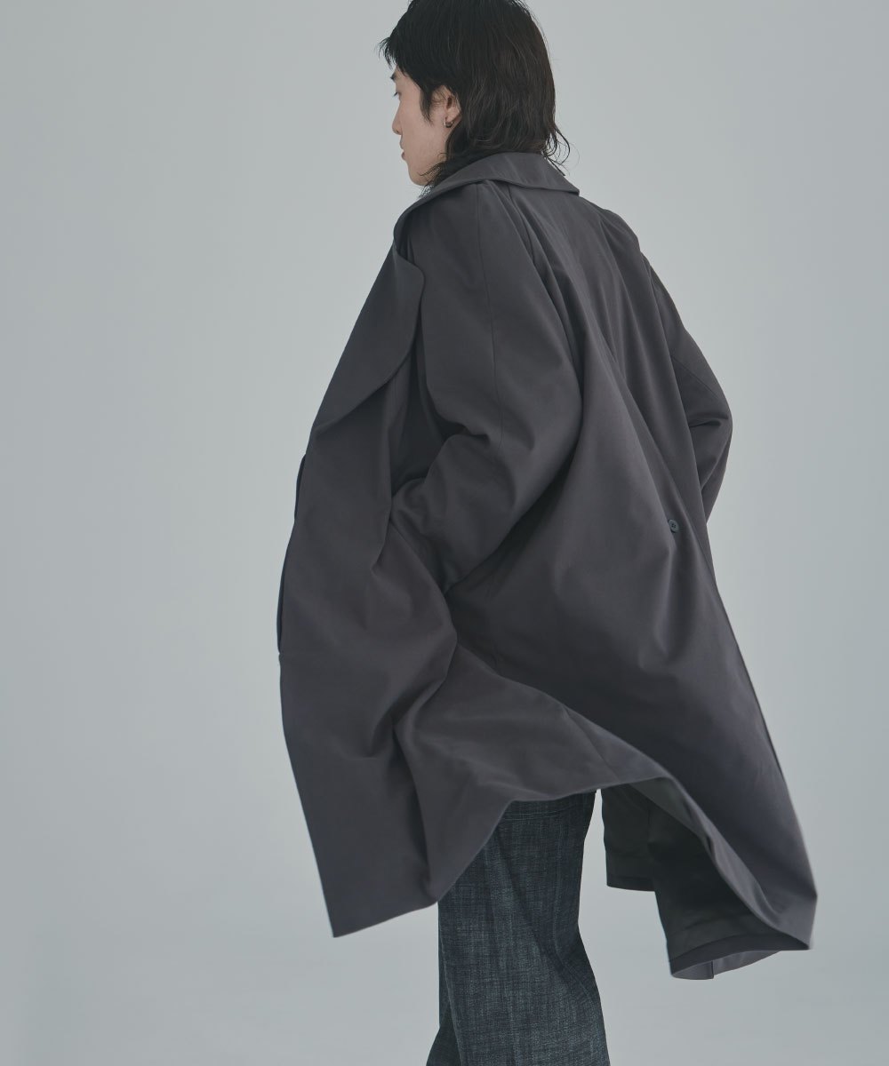 Water-repellent Moleskin Chester Coat