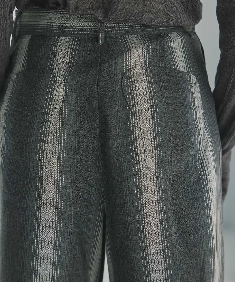 Blurry Stripe Trousers