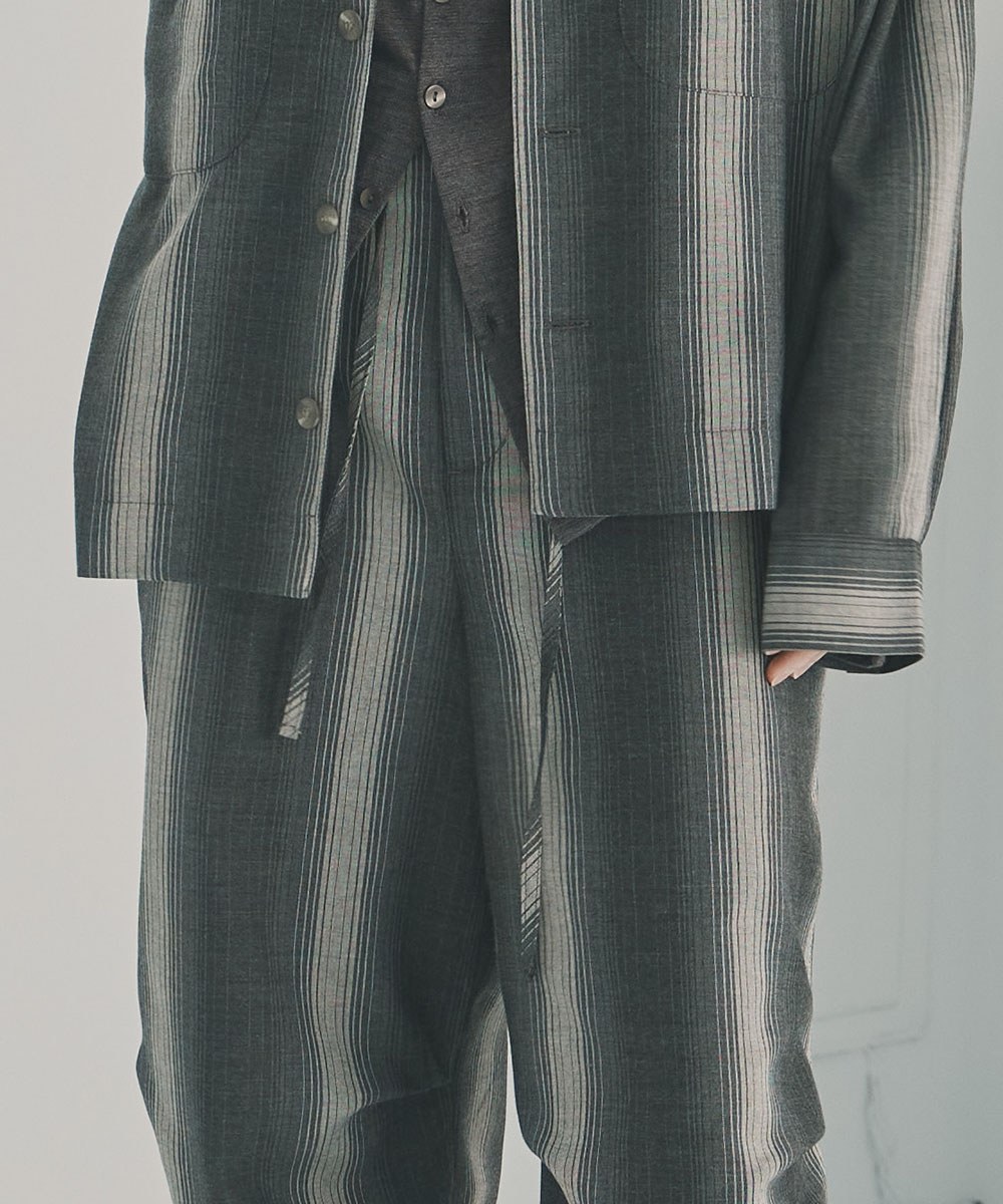 Blurry Stripe Trousers