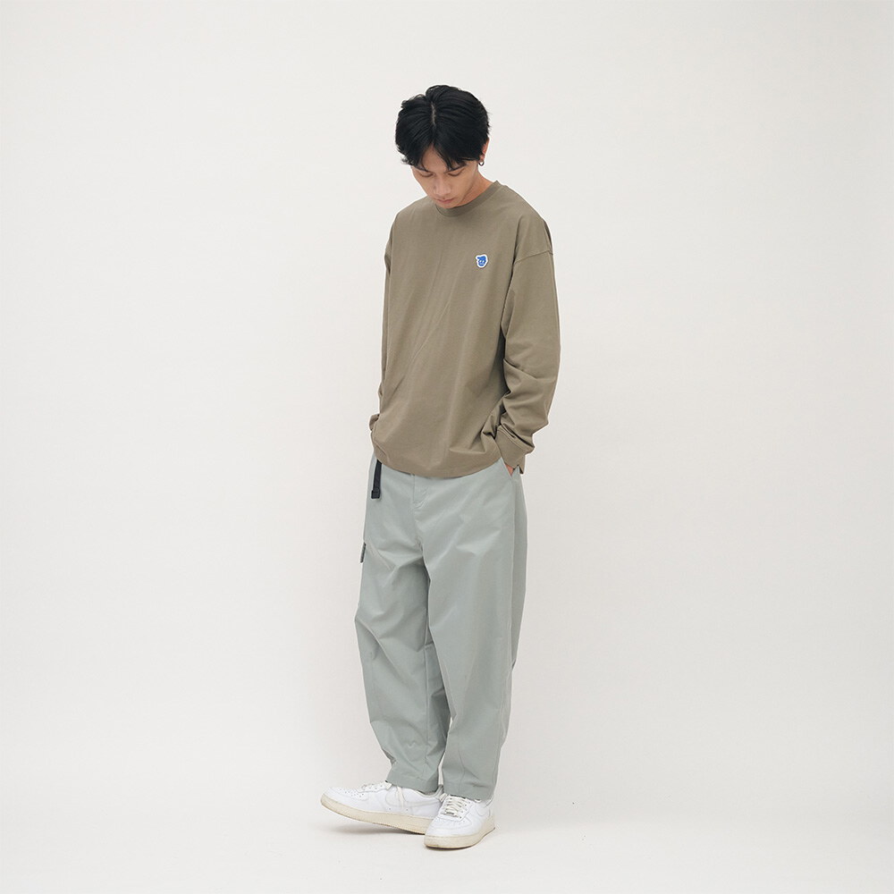 小P社長-Logo多色長袖TEE