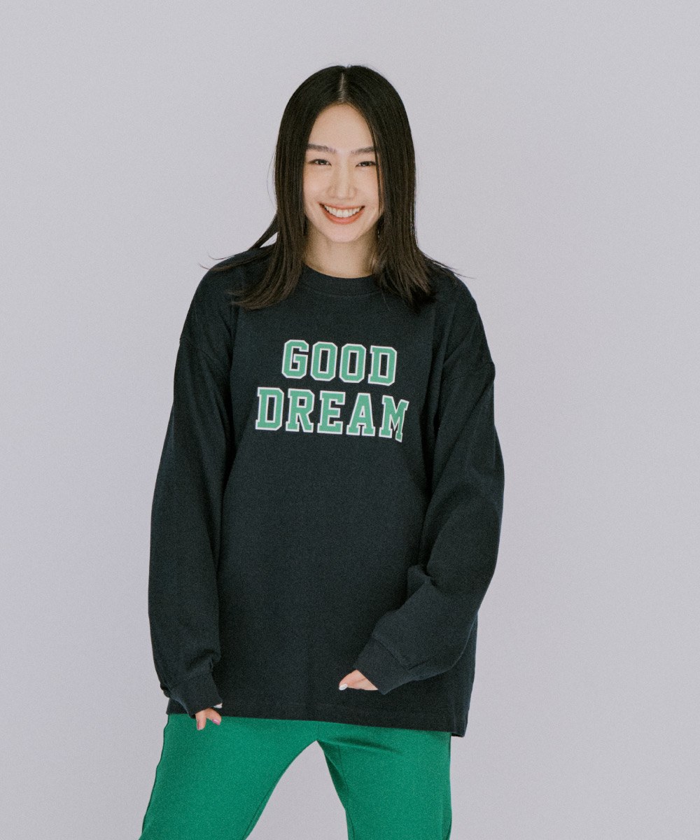 GOOD DREAM好字系列長TEE