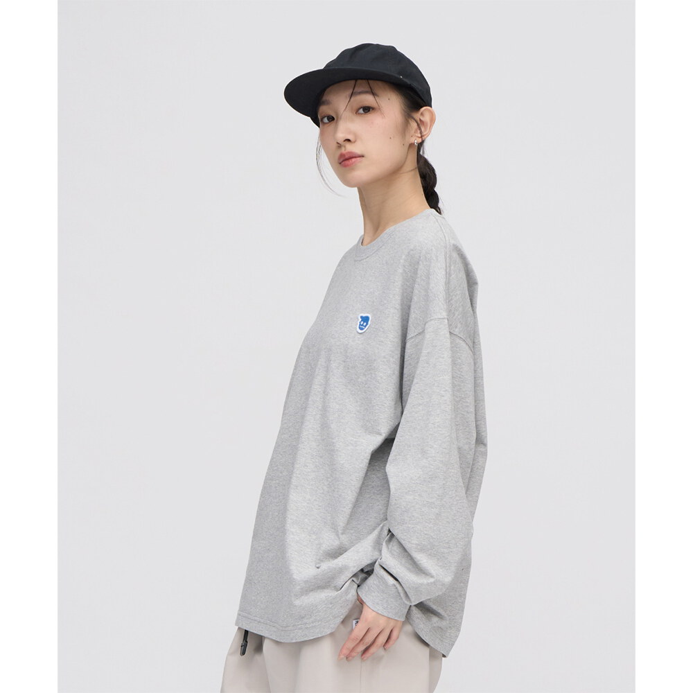 小P社長logo多色長袖TEE