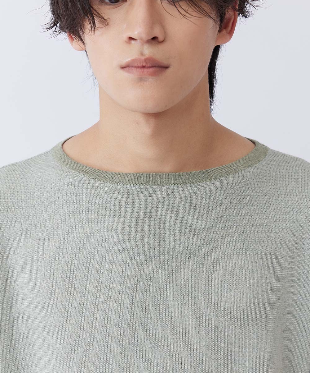 Relax WEAR 船領針織上衣