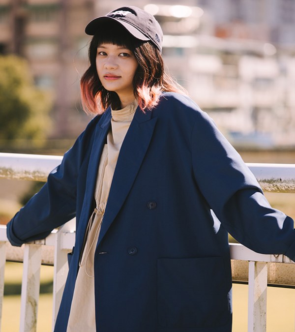 【網路限定】雙排釦西裝外套