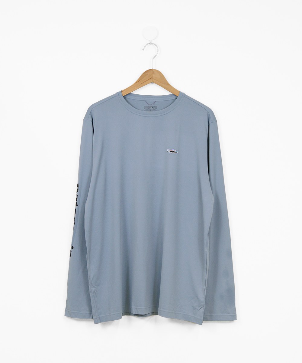 52147 吸濕快乾長TEE M's L/S Cap Cool Daily Fish Graphic Shirt