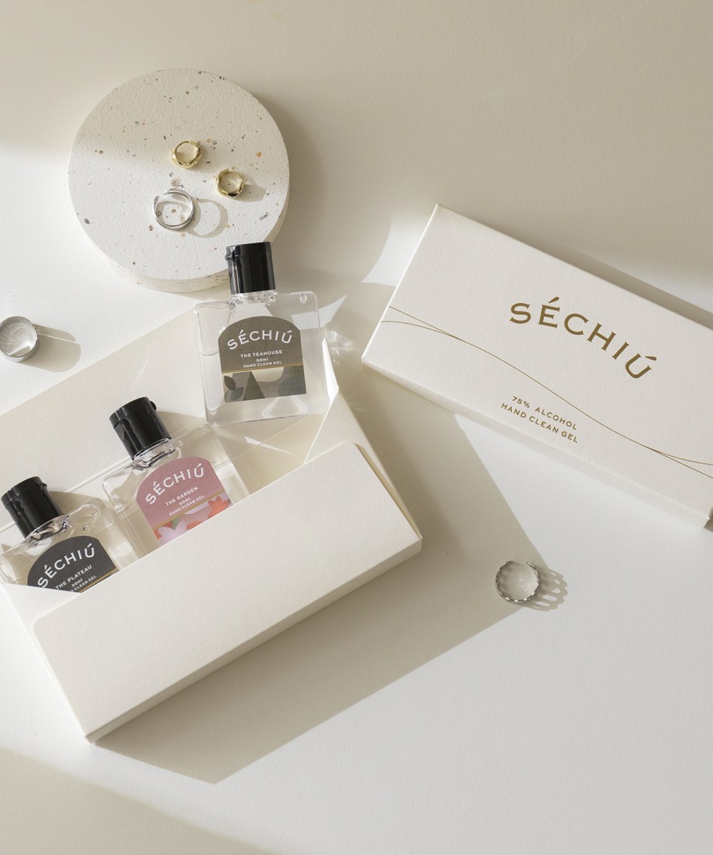 SECHIU乾洗手凝露 三入禮盒 50ml＊3