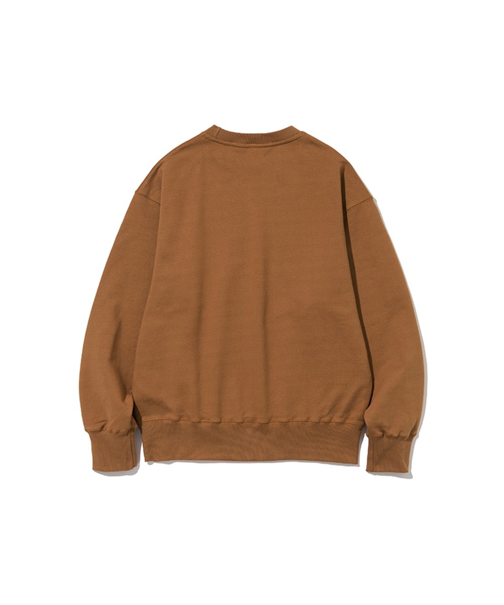 復古印花長袖大學Tee 22fw ns york sweatshirts