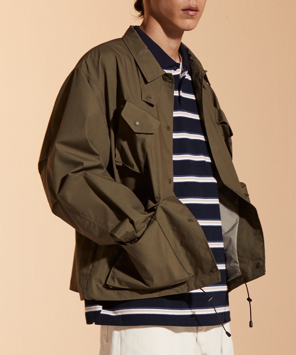 軍風多口袋夾克 22fw canadian fatigue jacket