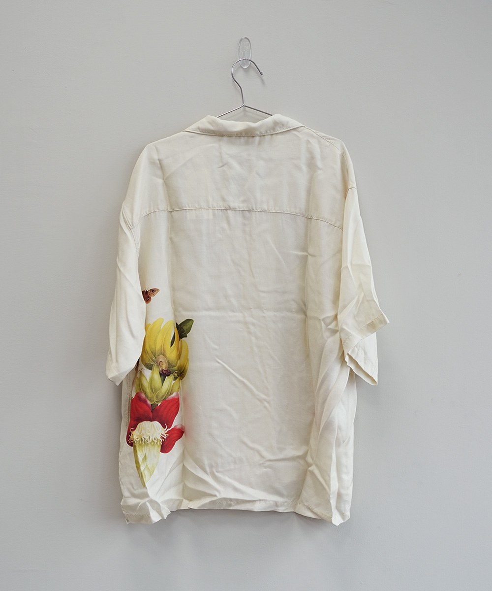 Short-sleeve open collar printed shirt US2315