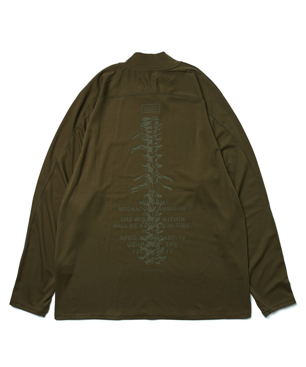 高領長TEE WSDM 2222 Tencel L/S Tee