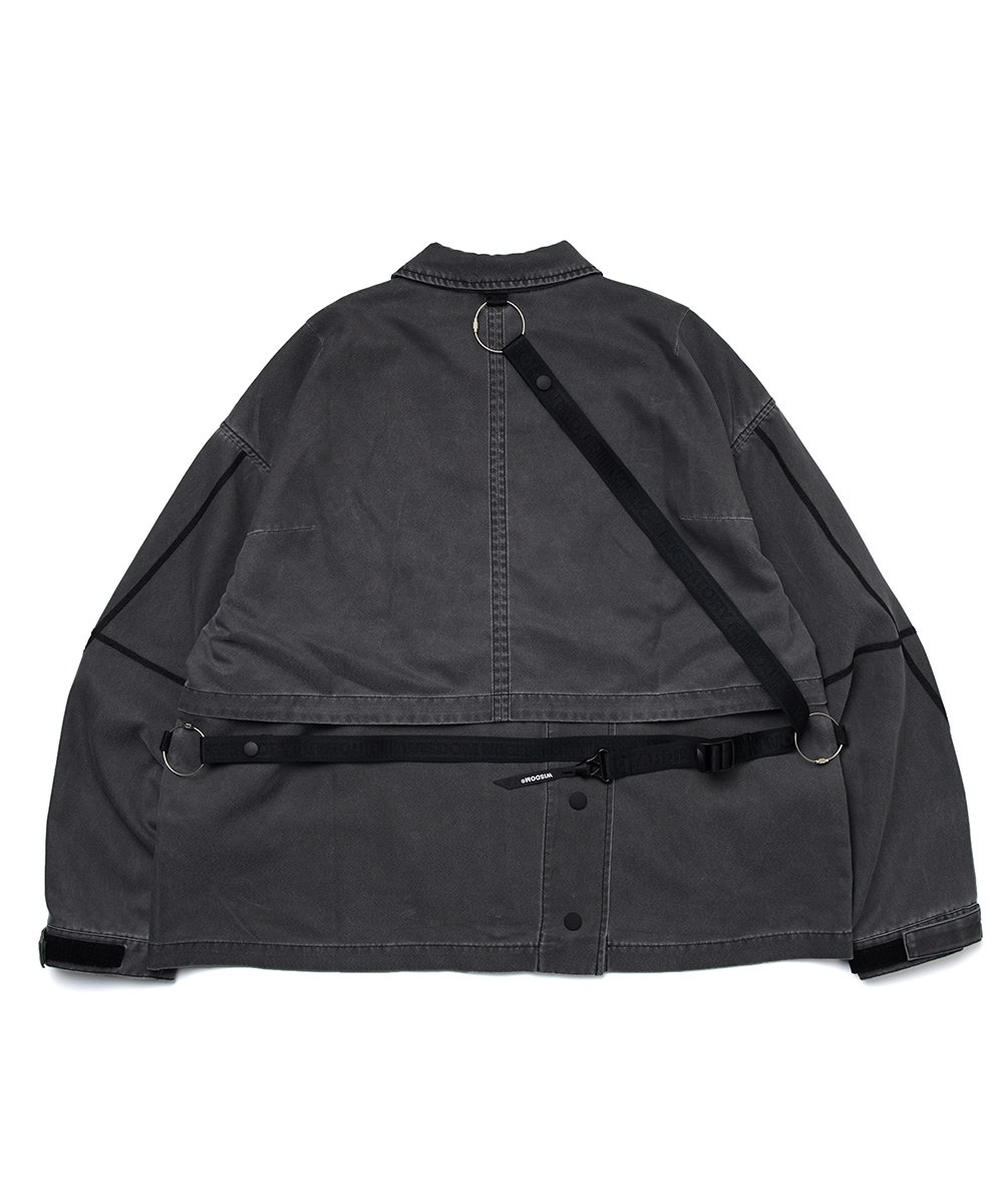 仿舊感外套 WSDM Pigment Dyed Arch Jacket
