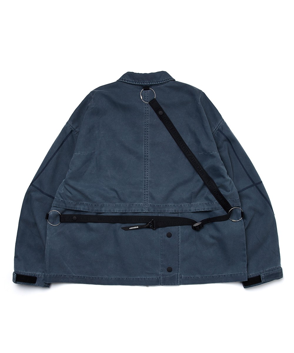 仿舊感外套 WSDM Pigment Dyed Arch Jacket