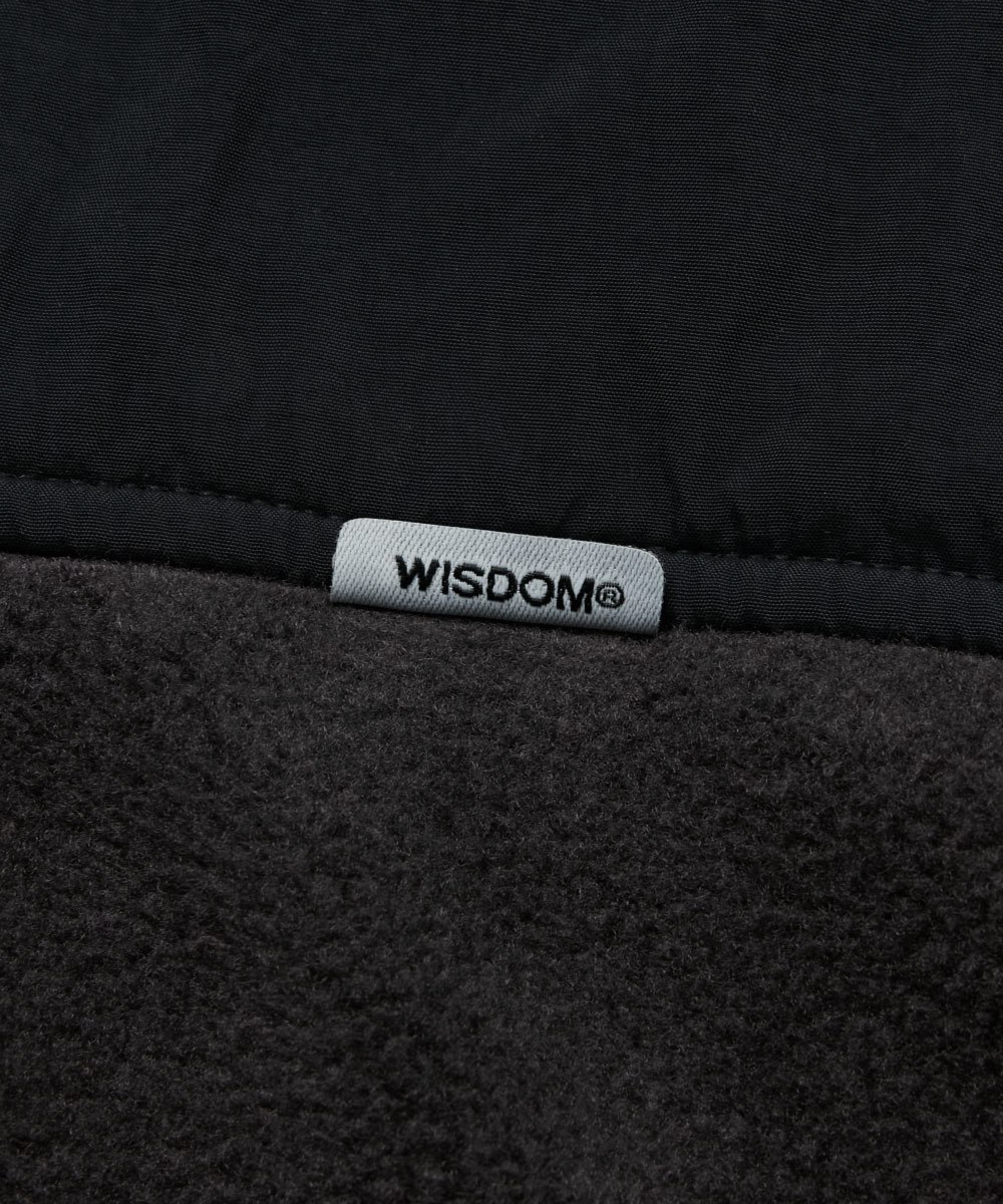plain-me 聯名拼接刷毛外套 Hollow-Fleece Splice Jacket